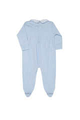 Sailboat Smocked Footie