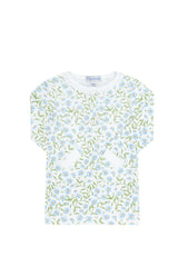 Blue Vines Print Pajama