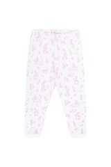 Pink Bunny Toile Pajama