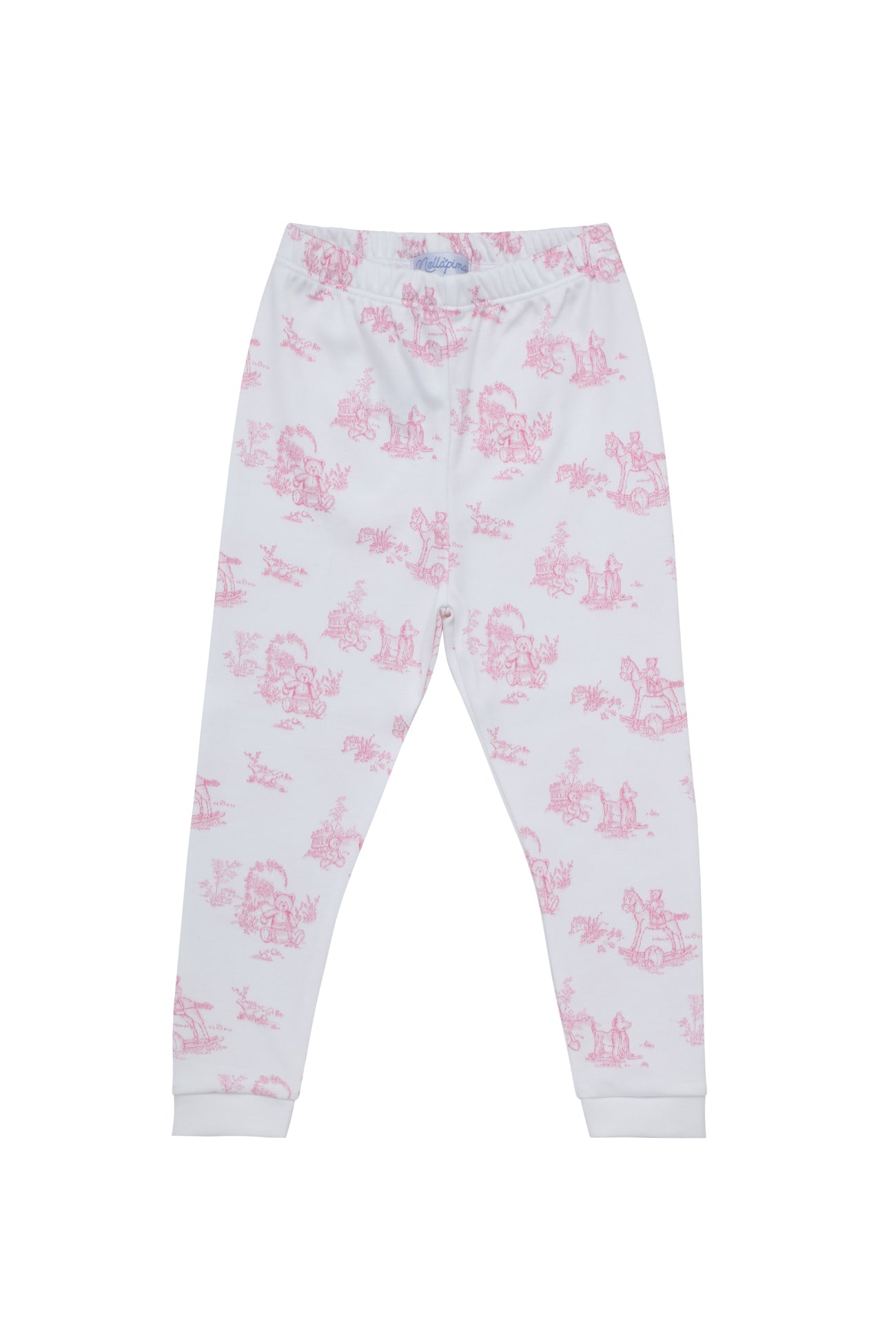 Pink Bunny Toile Pajamas
