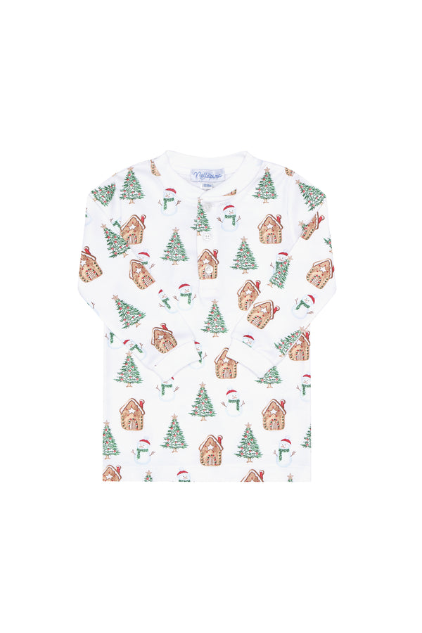 Wonderland Christmas Print Pajama