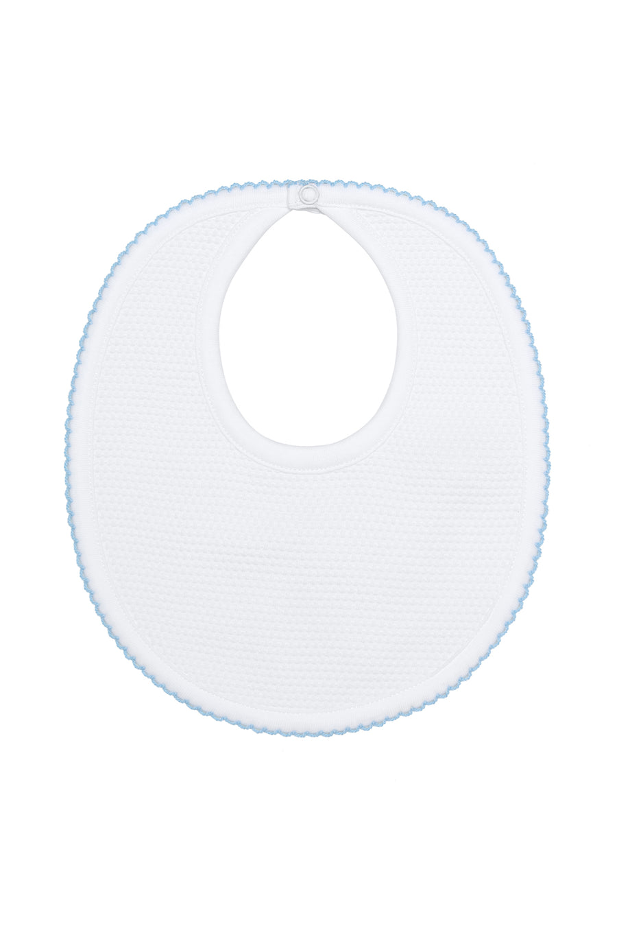 White Bubble Baby Bib