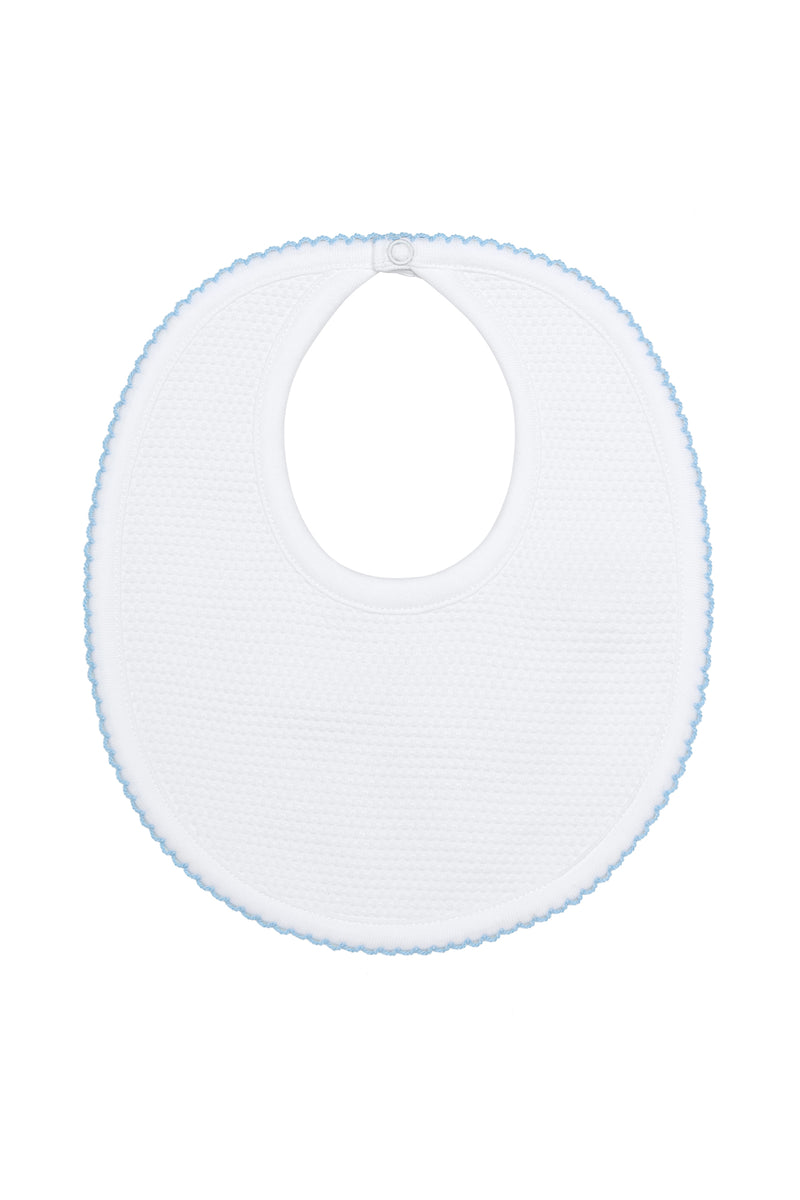 White Bubble Baby Bib