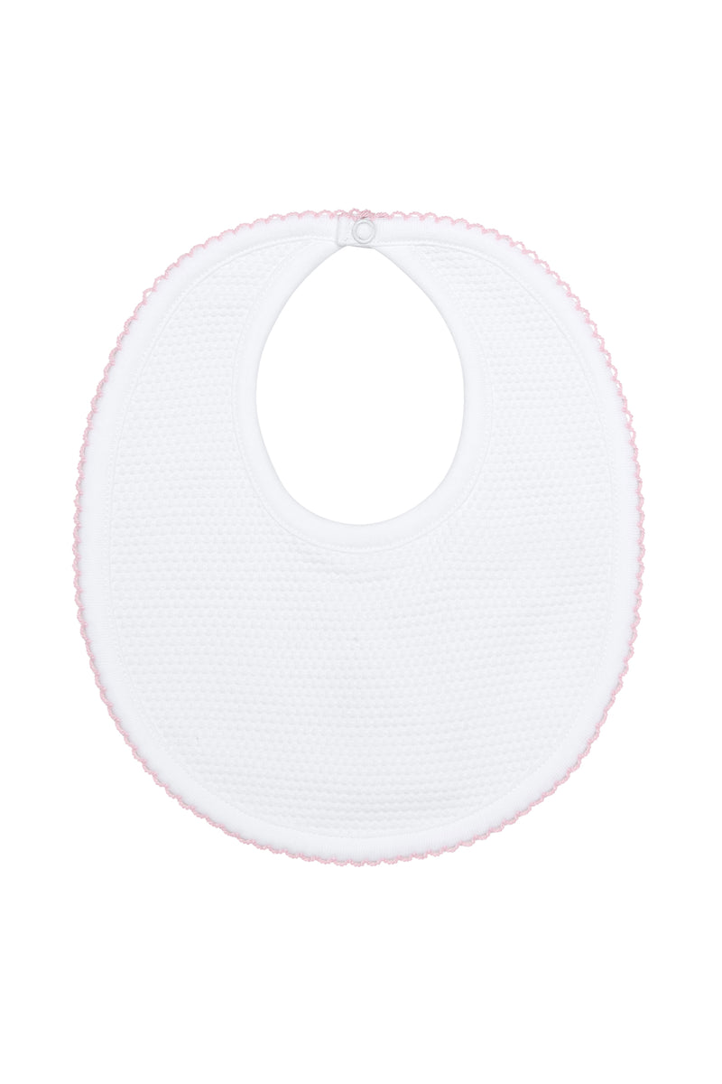 White Bubble Baby Bib