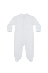 White Bubble Baby Footie