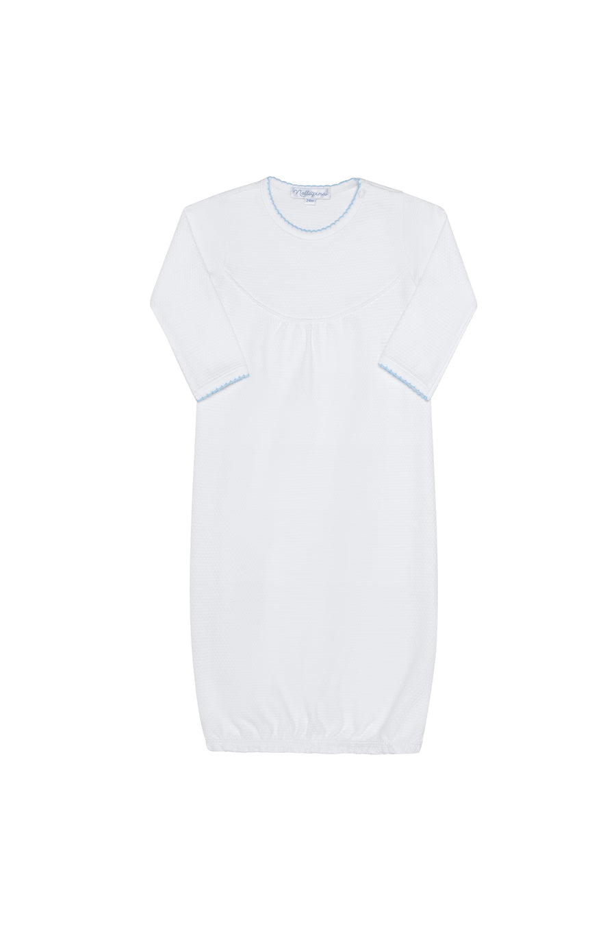 White Bubble Baby Gown