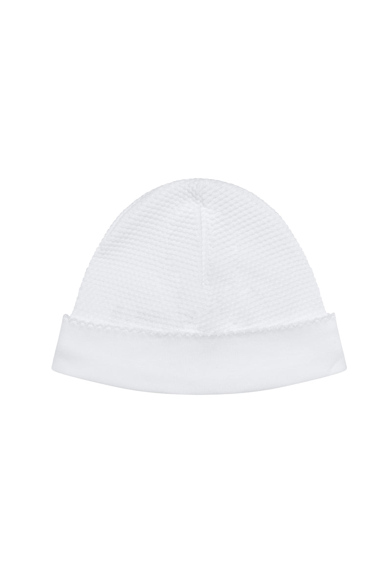 White Bubble Baby Hat