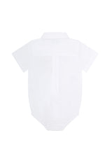 White Pima Cotton Onesie Shirt