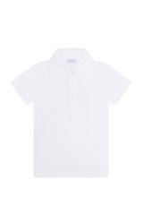 White Pima Cotton Polo Shirt