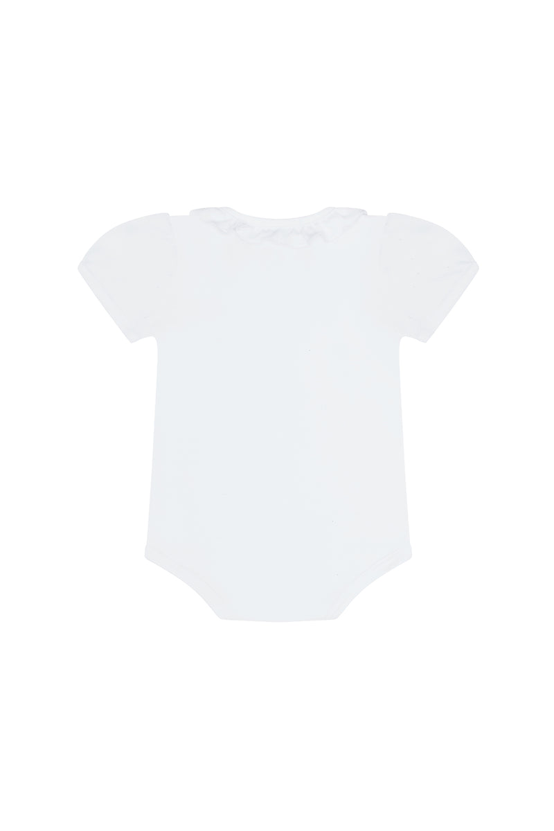 Ruffle Short Sleeve Onesie