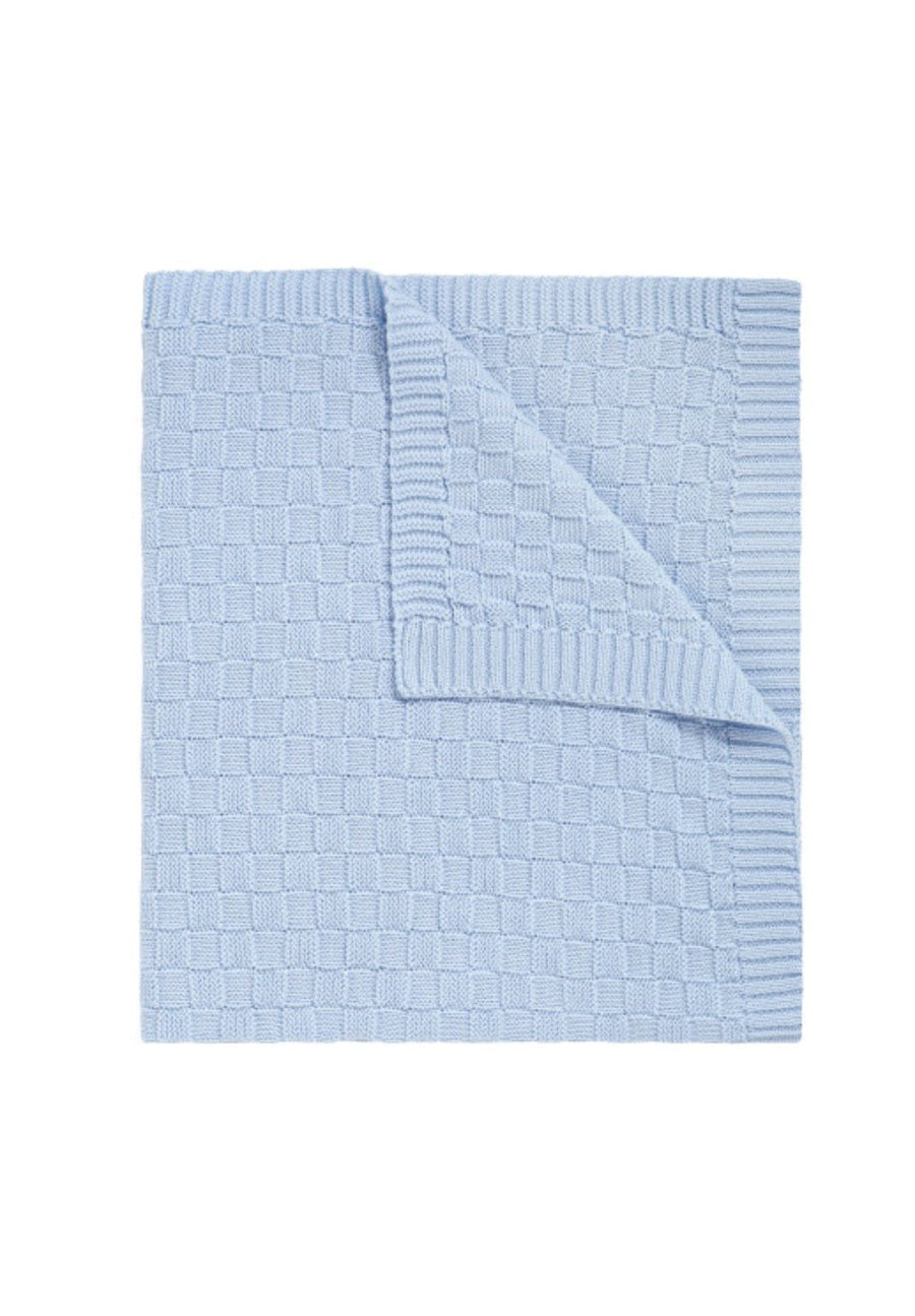 Basket Weave Knit Blanket - Nellapima