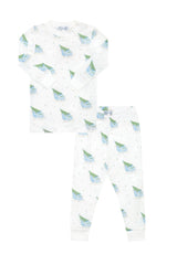 Blue Merry Sleighs Pajamas - Nellapima