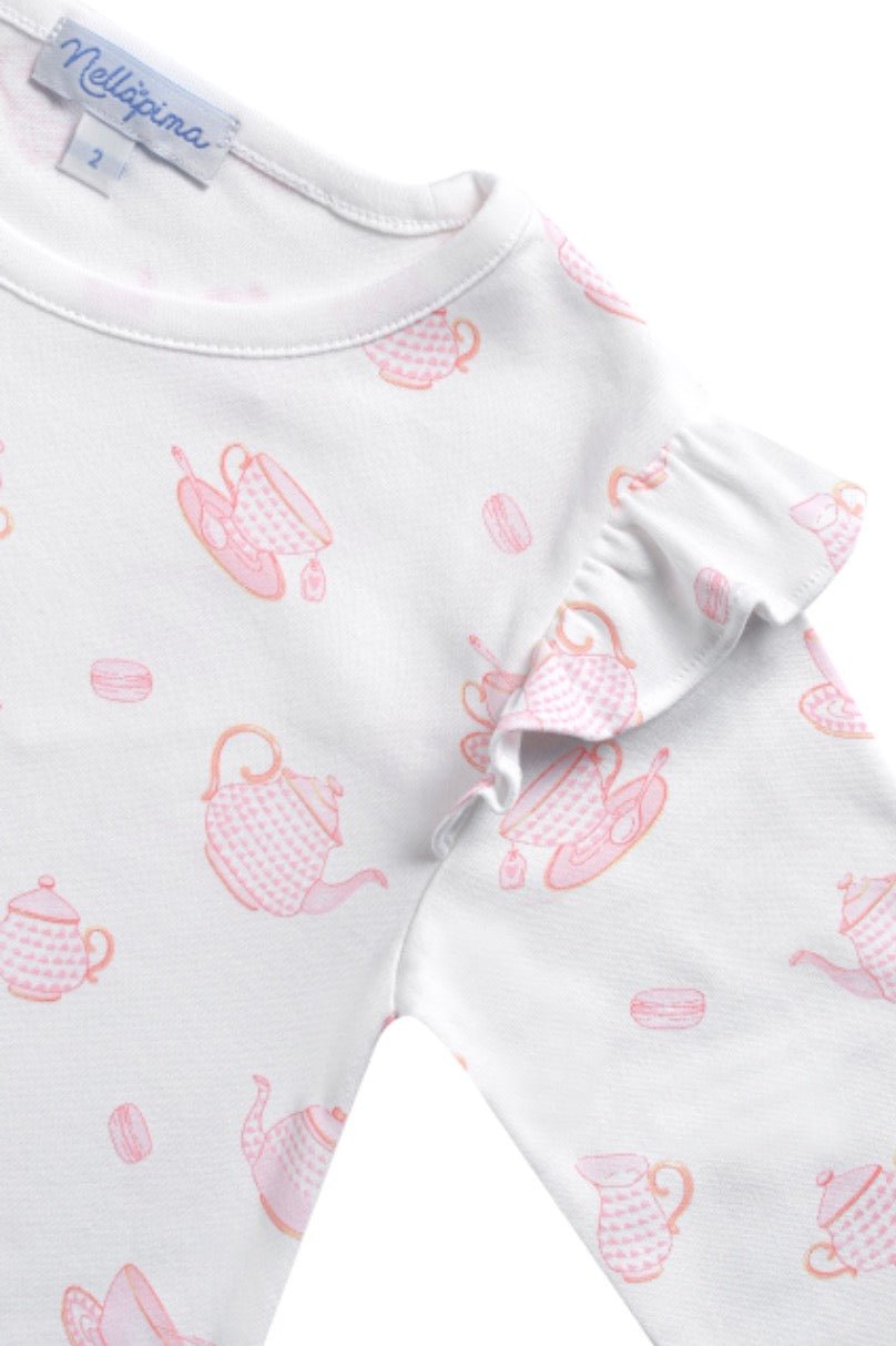 Petite Tea Time Print Playtime Dress - Nellapima