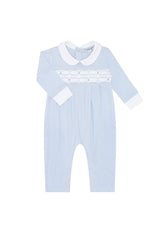 Signature Smocked Boys Playsuit - Nellapima