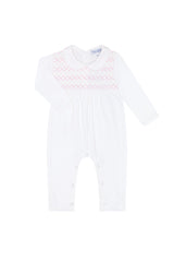 Signature Smocked Girls Playsuit - Nellapima