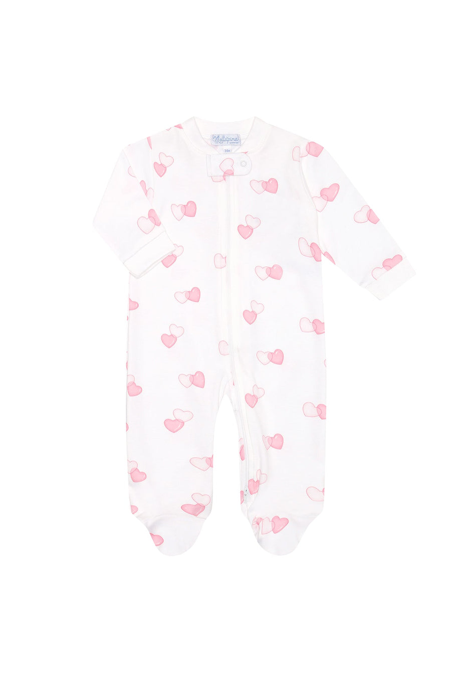Sweetheart Zipper Footie - Nellapima