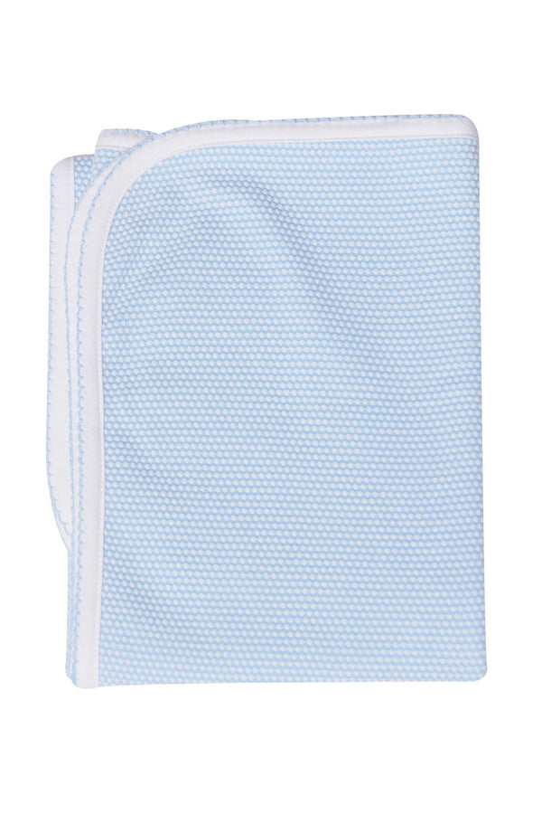 Blue Bubble Baby Blanket