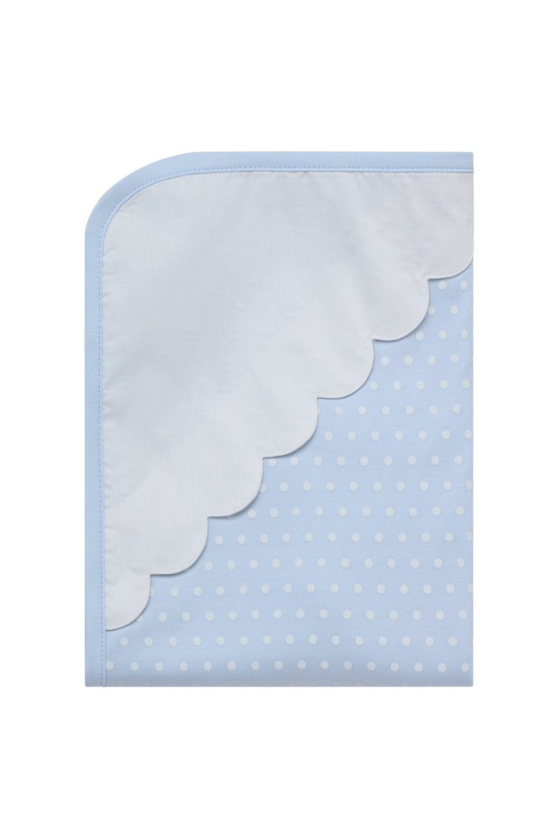 Buy Blue Polka Dots Baby Blanket Nellapima Nella Pima