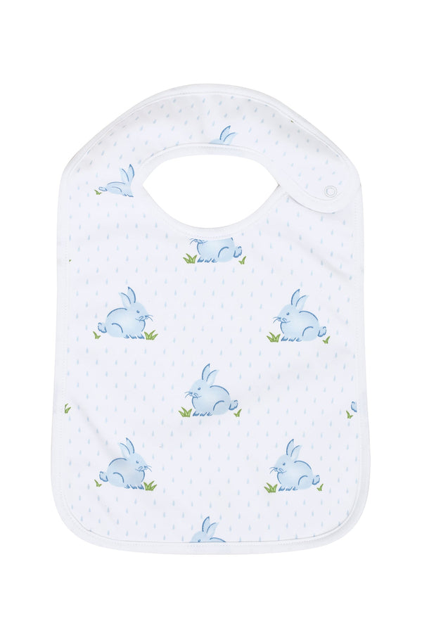 Blue Bunny Baby Feeding bib