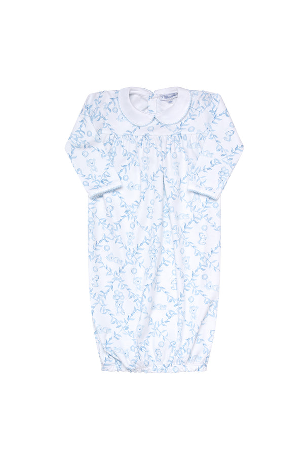 Blue Bears Trellace Baby Gown 