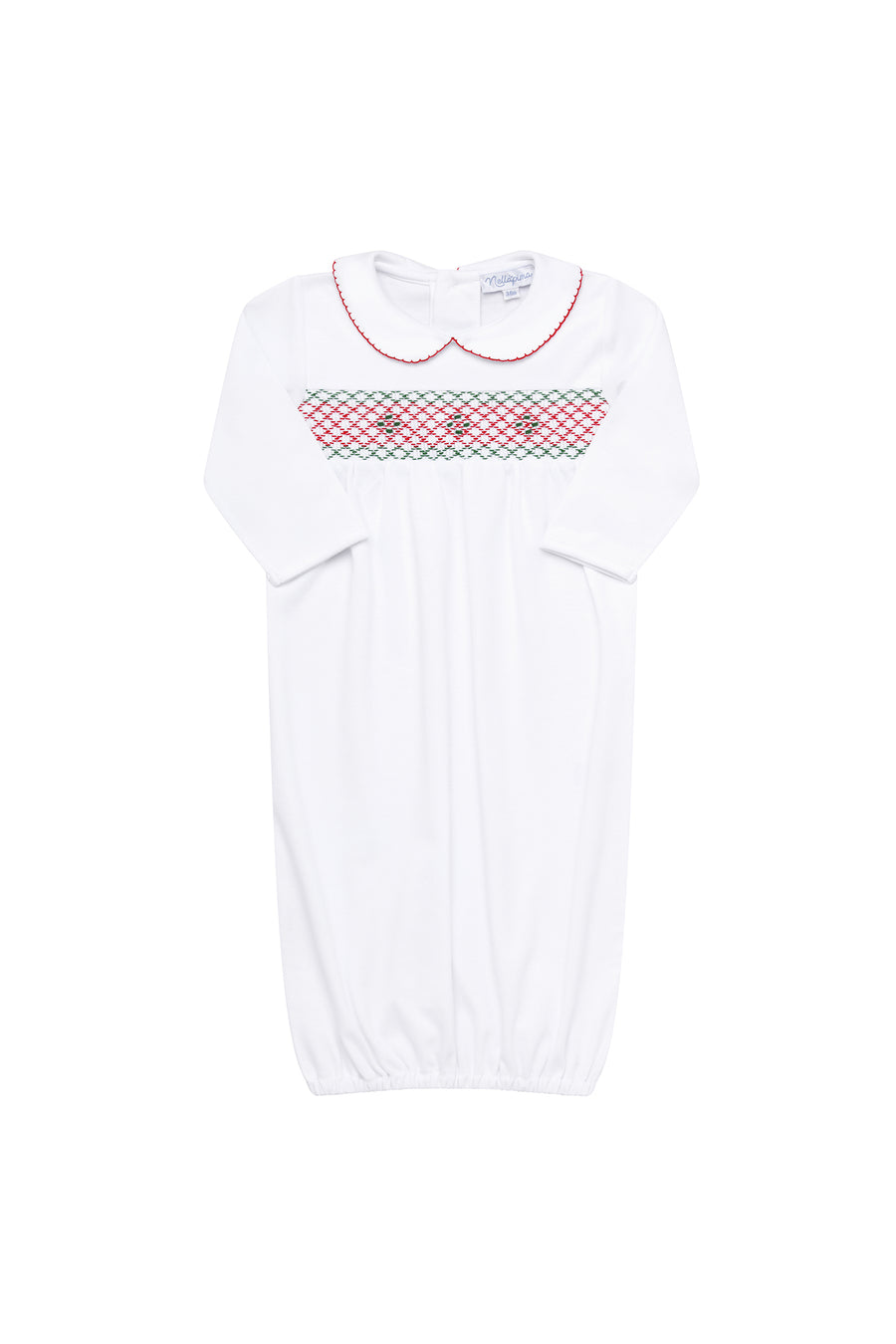 Christmas Smocked Gown