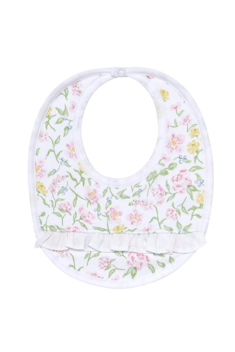 Berry Wildflowers Baby Bib