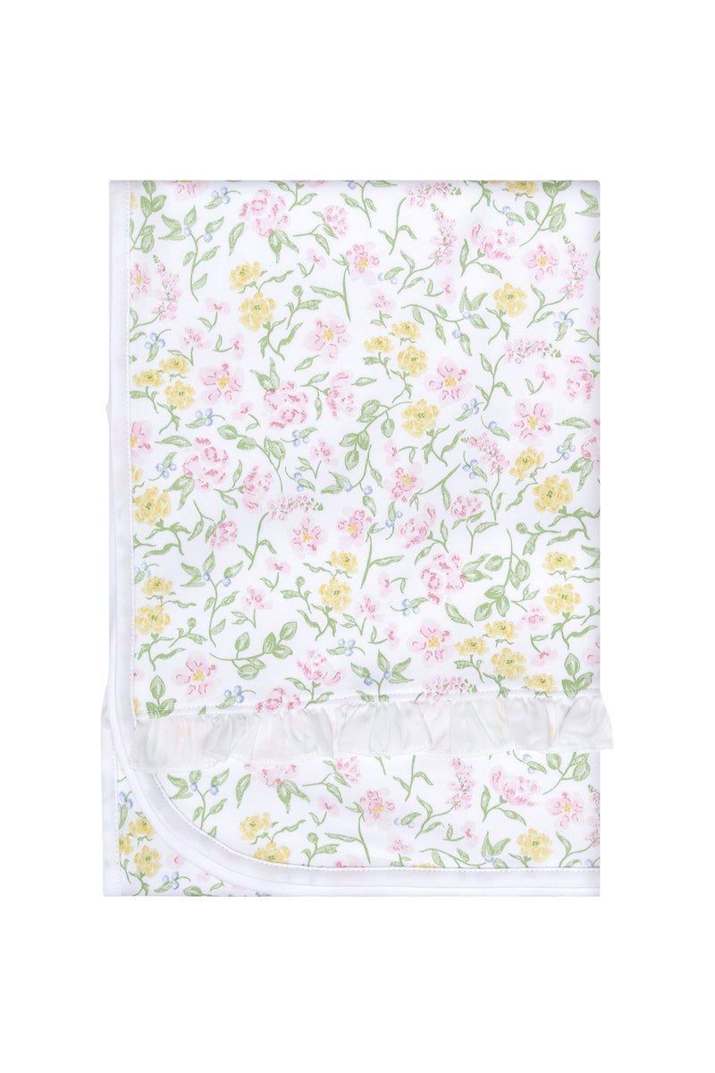 Berry Wildflowers Baby Blanket