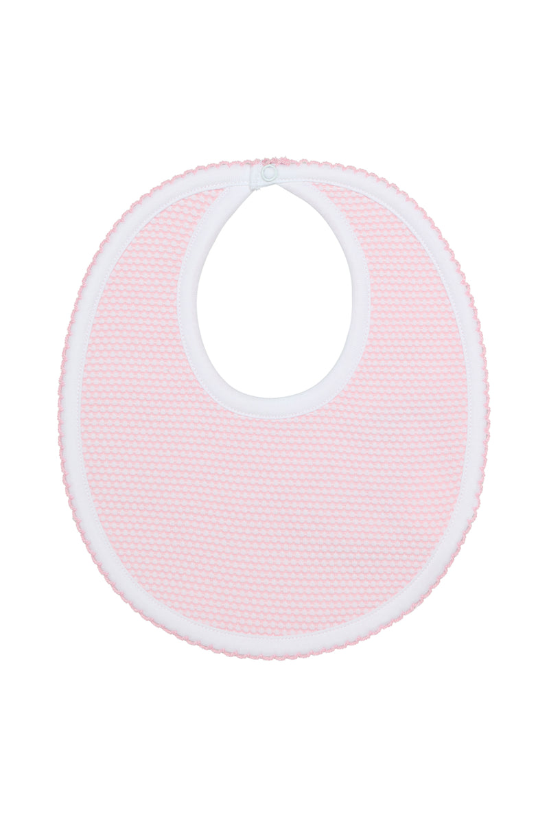 Pink Bubble Baby Bib