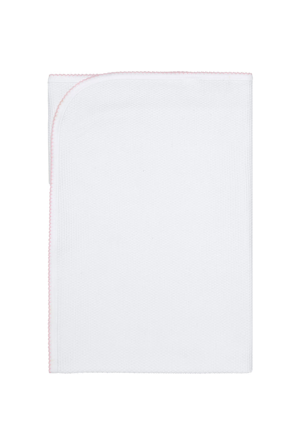 White Bubble Baby Blanket